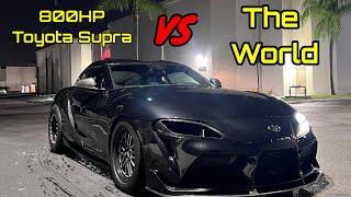 800HP Toyota Supra VS Built ZR1, 1000HP BMW M4, Built Nitrous Z06, Tesla Plaid, & More!