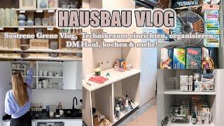 Technikraum aufbauen & organisieren, Sostrene Grene Vlog, Dm Haul, kochen & mehr! I Stefanie Le