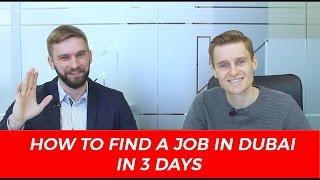 How to get a job in Dubai in 3 days (Иван Будько отзывы)