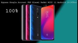 Bypass Google Account FRP Xiaomi Redmi MIUI 11 Android 10 (9T/9T Pro...)