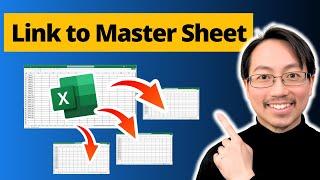 Link every worksheet to a Master Sheet in Excel (10 Levels)