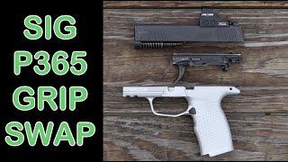 How to Swap Out the Grip on a Sig Sauer P365 & P365XL