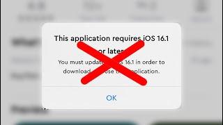 How to install app store apps that require iOS update JB guide