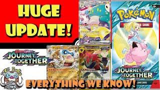 Everything We Know About Journey Together! Big Update! This Set Will be HUGE! (Pokémon TCG News)