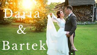 Daria & Bartek | Teledysk ślubny | Rustykalne wesele  | Karczma Nowa Ostoja | Kamerzysta Ostrołęka