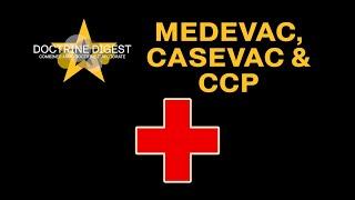 MEDEVAC, CASEVAC and CCP's