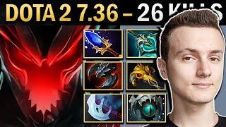 Terrorblade Gameplay Miracle with 26 Kills and Skadi - Dota 2 7.36