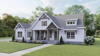 MODERN FARMHOUSE PLAN 009-00295