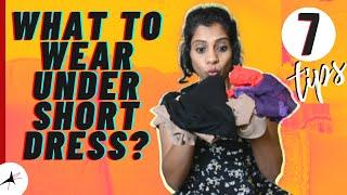 How To Wear A Short Skirt or Mini Skirt | Short Dress Ke Niche Kya Phene?