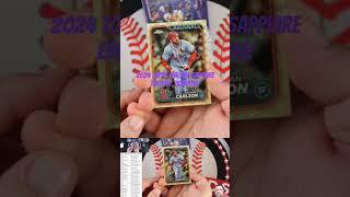 2024 Topps Chrome Sapphire Edition 1/1 hit