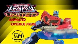 Transformers Legacy United Animated Optimus Prime review (stop motion)