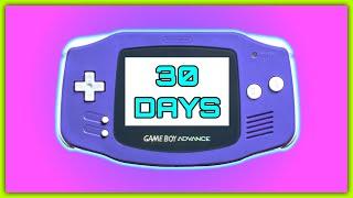 30 Day GBA Challenge