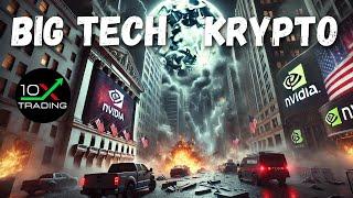 ️"BIG TECH IN GEFAHRBITCOIN RALLY"- Nvidia Tesla Ethereum Solana Amazon Alphabet Ripple Meta