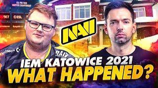 What happened to NAVI CSGO at the IEM Katowice 2021? 