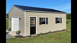 Customer Review of Alan's Factory Outlet 20x25 Vertical Metal Garage