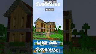 minecraft new house model #shorts video //vj raj gamer\\