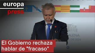 El Gobierno rechaza hablar de "fracaso" y justifica la falta de acuerdos