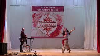 Yuliya Kozyr and Orhan Ismail baladi drum solo Козырь Юлия