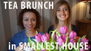 Tea Brunch in the Smallest House Amsterdam