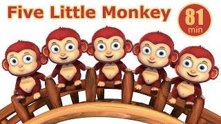 Five Little Monkey Jumping In The Pond | Nursery Rhymes from Jugnu kids