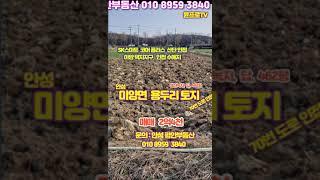 안성 미양면 용두리 생산녹지,답,462평-아양택지지구,SK스마트코어산단 인접 #shrots