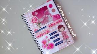 Cute pink kawaii journal  #journal #scrapbooking #kawaii #cute