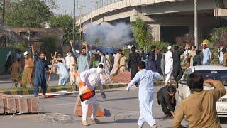 Police clash with protesters after former Pakistan PM Khan arrested | AFP