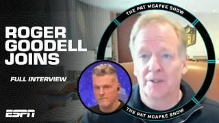 Pat McAfee interviews Roger Goodell: NFL global growth, kickoff rules & more  | The Pat McAfee Show