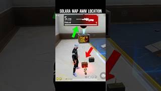 Solara Map AWM Location  Free Fire Best Weapon Loot Location in BR Rank #srikantaff
