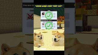 Blockman go skyblock trades doge meme part 1 #skyblock #blockmango #funny #entertainment