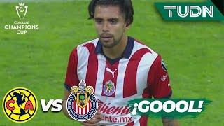 ¡TIEMBLA EL AZTECA! Gol de Ricardo Marín  | América 0-2 Chivas | CONCACHAMPIONS 2024 | TUDN