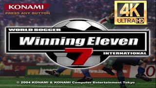 Winning Eleven 7 International - Brazil vs Argentina | GAMEPLAY 4K | PCSX2 #winningeleven #4k #pes