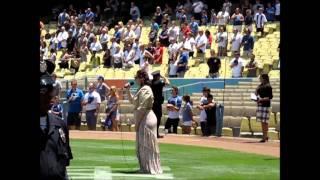 Cantor Jessica National Anthem 07 10 2011