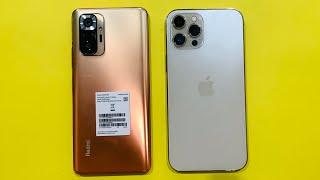 iPhone 12 Pro Max vs Xiaomi Redmi Note 10 Pro Max