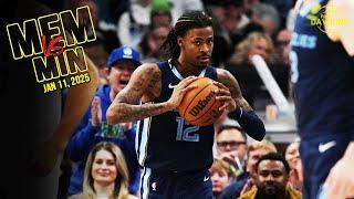 Memphis Grizzlies Full Team Highlights vs Timberwolves | Jan 11, 2025 | FreeDawkins