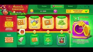 TOWNSHIP Magical Christmas Goldpass All Rewards Unlocked  !!!