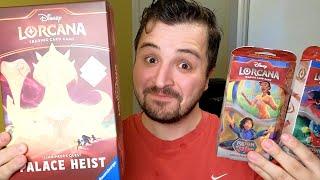 Unboxing NEW Lorcana Reign Of Jafar Products EARLY! Palace Heist & Starter Decks