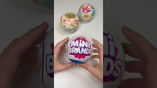 ASMR Unboxing Zuru Mini Brands #satisfying #minibrands