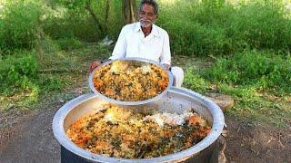 Vegetable Biryani Recipe | Veg Biryani Cooking by our grandpa for  little Children