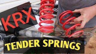 Tender Springs on the Kawasaki KRX 1000