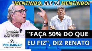 CHAMOU DE MENTIROSO! RONALDO NAPOLEÃO SE ENFURECE COM RENATO