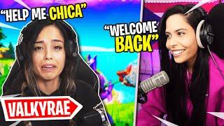 Valkyrae Returns to Fortnite (Battle Royale) Chica