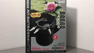 Напорный фильтр для пруда Aquael KlarPressure UV 8000 Польша