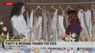 Wedding and party trends for 2025