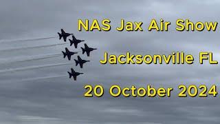 NAS Jax Air Show 2024 | Amazing Jets, Military Aircraft, and Aerial Stunts - October 20, 2024