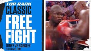 James Toney vs Iran Barkley | FEB 13, 1993 | FREE FIGHT