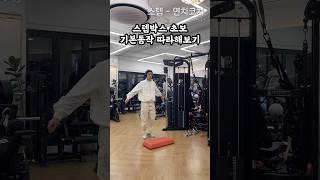 스텝박스 초보 기본동작 따라해보기!