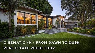 Waterfront Luxury Home Tour | 4K Cinematic Architecture - Miami Real Estate