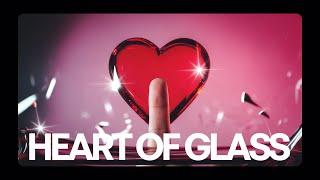 ONE Easy WAY to CUT A STAINED GLASS HEART