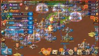 Lords mobile Attacks with the guild
